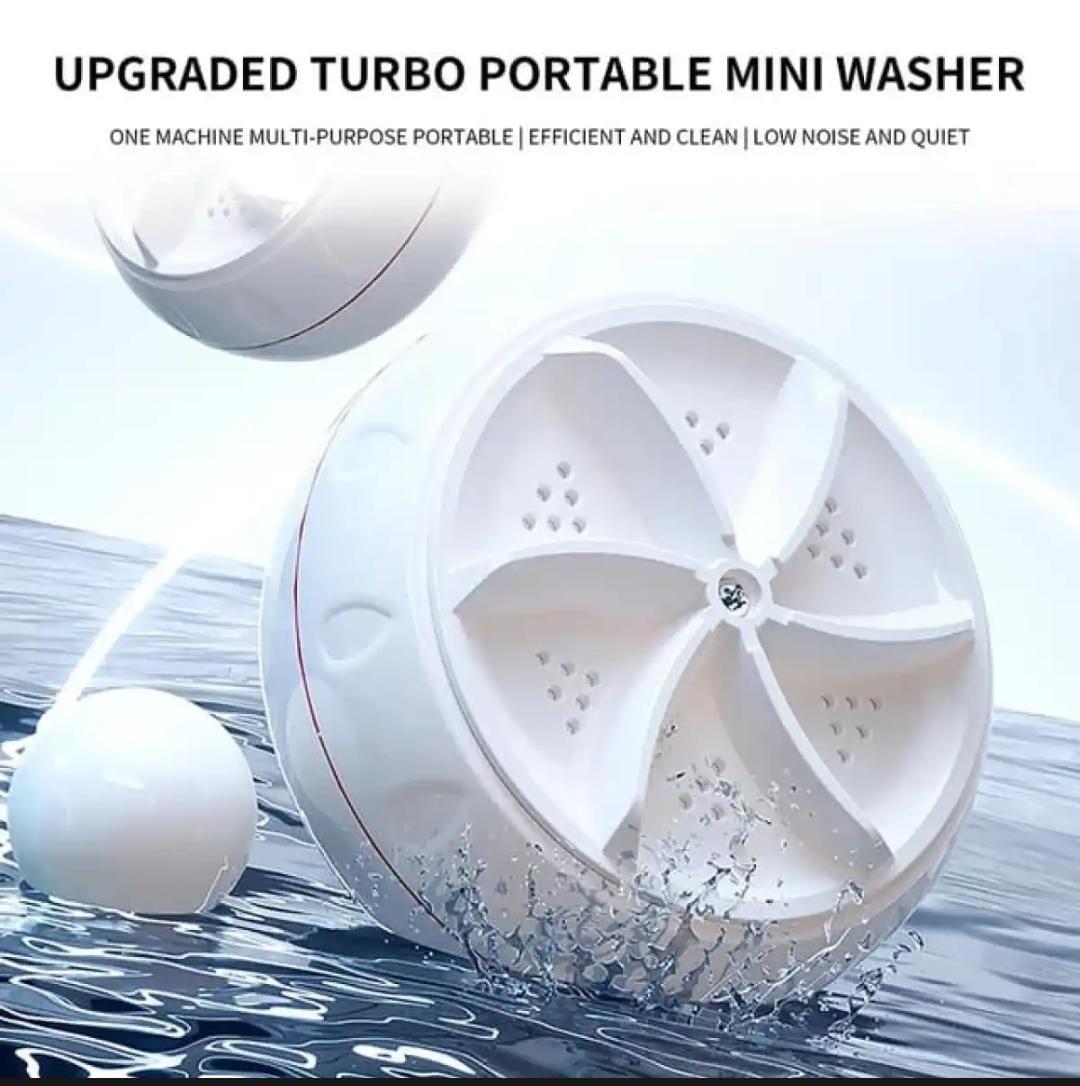 Mini Portable USB Operate Washing Machine Turbine (With Box)&nbsp;