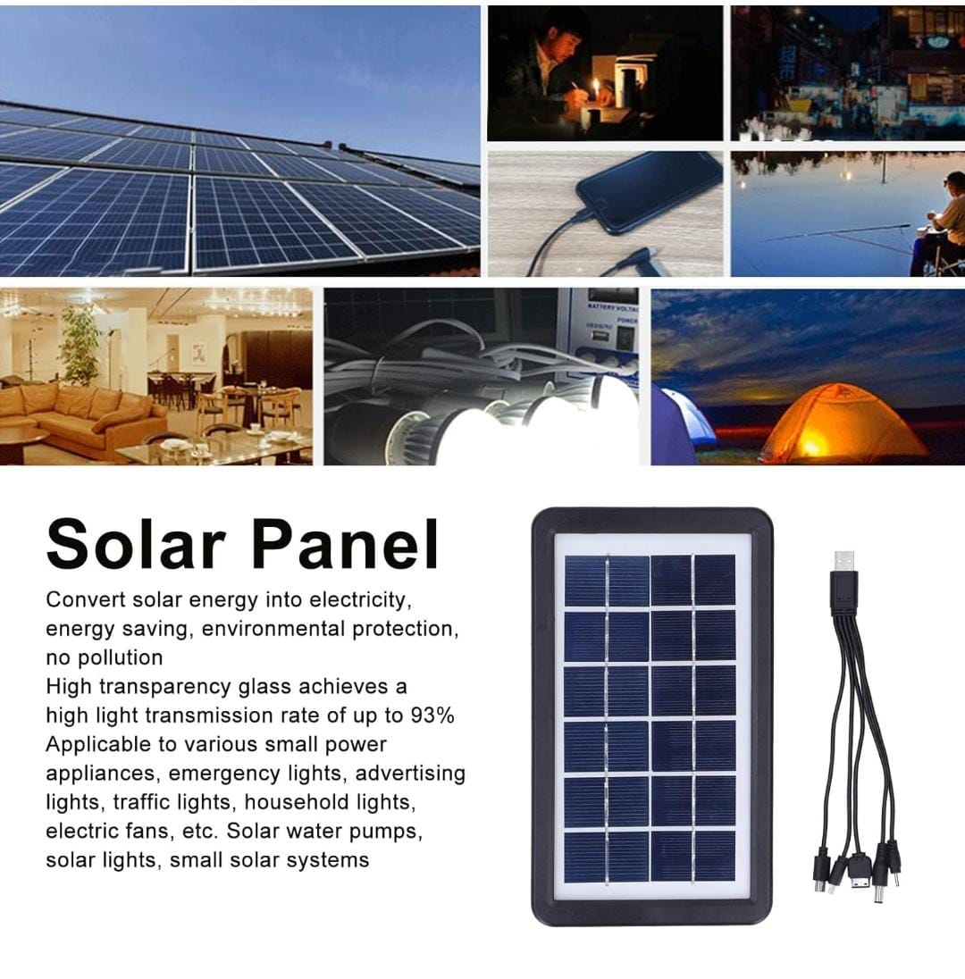 Outdoor Portable Solar System