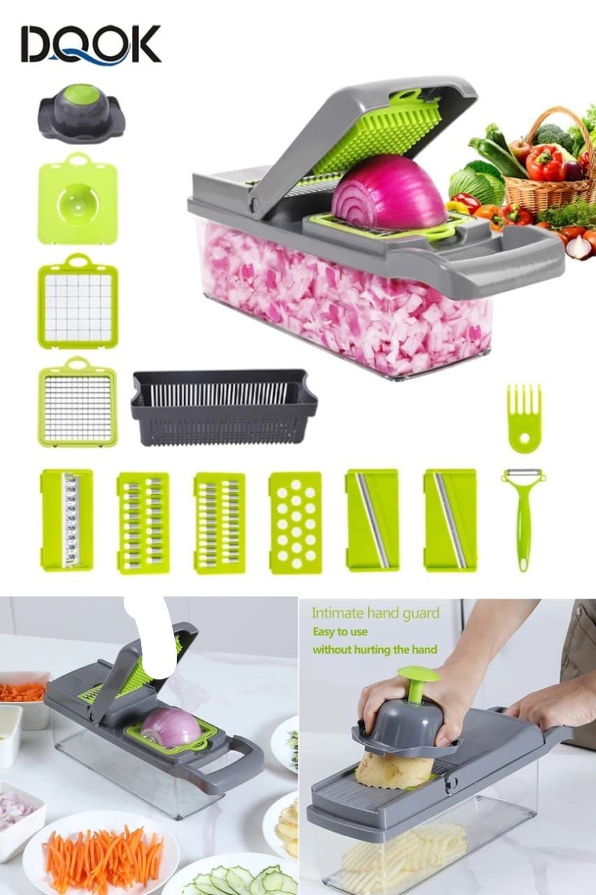 16 in 1 Multifunctional Vegetable Chopper and Slicer