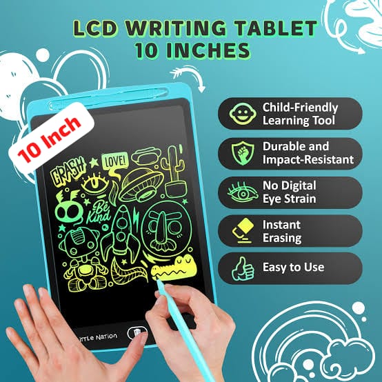 LCD 10-Inch Multi Writing Tablet for Kids